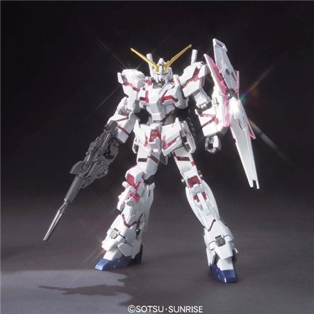 1/144 HGUC RX-0 Unicorn Gundam Destroy Mode Titanium Finish