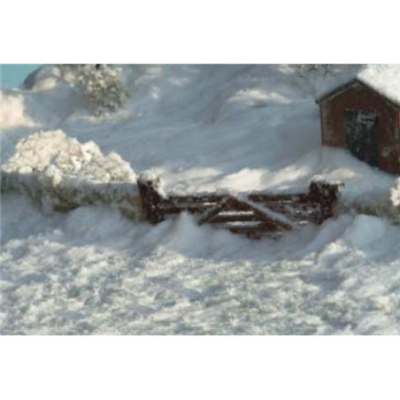 Nieve Artificial en polvo - Deluxe shovelled snow (500ml)