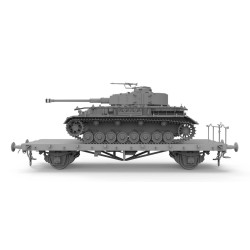 Border Model 1/35 Pz.Kpfw. IV Ausf. J Early/Mid & Railway Flatbed Ommr Limited Edition 2