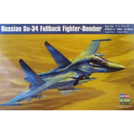 Russian Su-34 Fullback Fighter-Bomber
