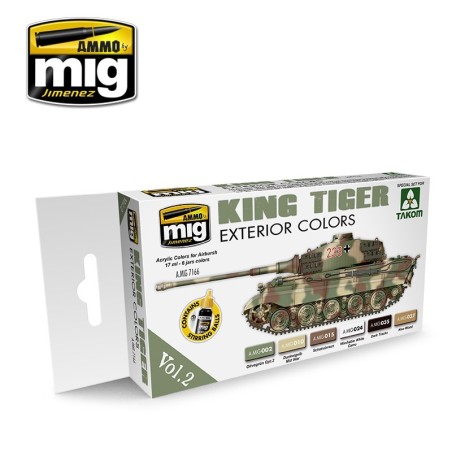 King Tiger Exterior Colors (Special TAKOM Edition) Vol. 2