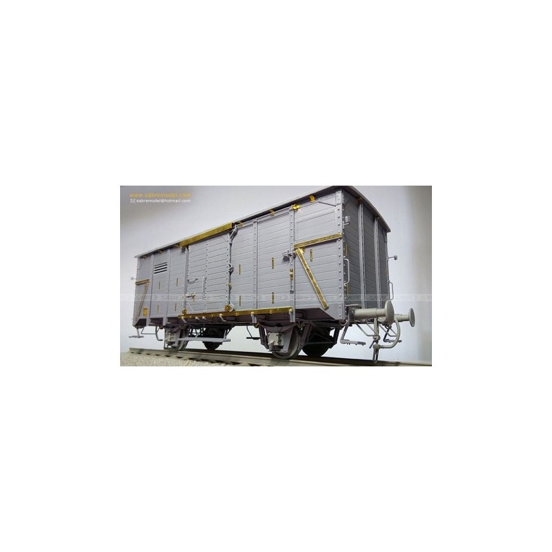 Sabre 1/35 German Railway G10 covered wagon
