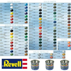 Pinturas Enamel Revell - Gran Variedad de Colores para Modelismo 2