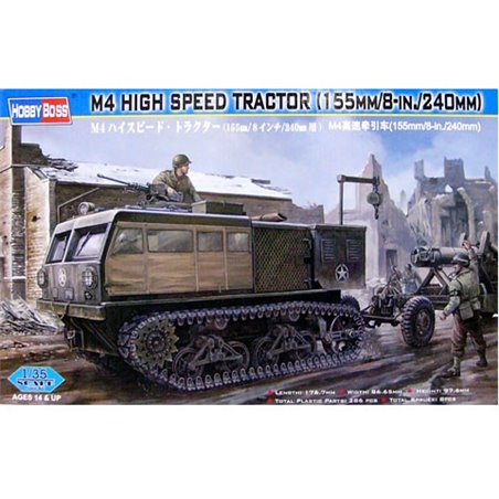 1/35 M4 High Speed Tractor for 155mm, 8inch, 240mm Towe