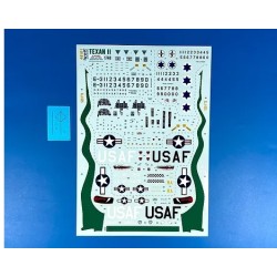 Isradecal 1/48 T-6A/C Texan II of the IAF, USAF and Argentina AF 2
