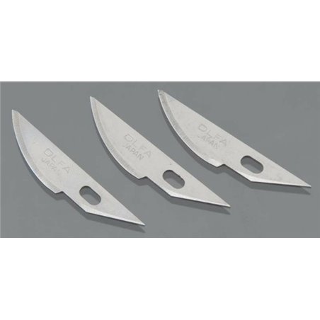 Cuchillas curvas de recambio para Modelers Knife Pro (3 unidades)