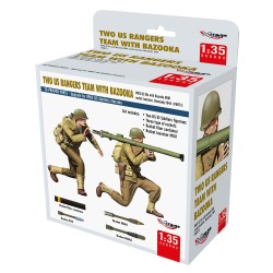 Mirage Hobby TWO US RANGERS TEAM WITH BAZOOKA - Model Guide 2