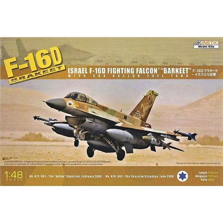 1/48 F-16D Brakeet Israeli Fighting Falcon "Barkeet"