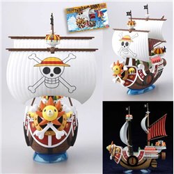 maqueta one piece thousand sunny bandai barco luffy a escala sin pintura 2