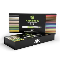 AK Interactive Playmarkers Special Box – 34 acrylic paint markers for modeling 2