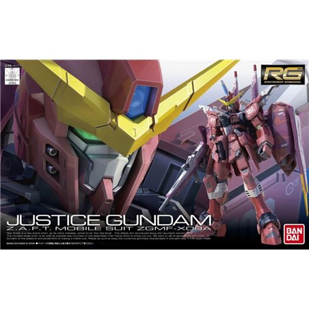 Bandai 1/144 RG ZGMF-X09A Justice Gundam model kit