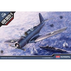 Acad Avión SB2U-3 Battle of Midway 1/48