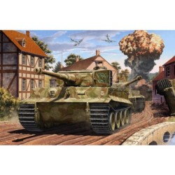 Tanque Tiger-I Mid Ver. Normandy LE 1/35