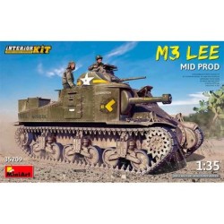 MiniArt Tanque M3 Lee Mid Prod. Int Kit  1/35