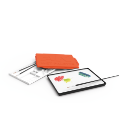 Paleta húmeda AK Interactive con cierre hermético y 40 hojas para pinturas acrílicas 2