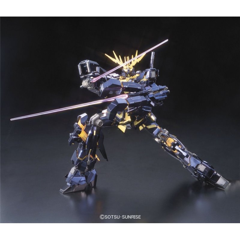 1/100 MG RX-0 Unicorn Gundam 02 Banshee Titanium Finish 