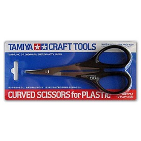 Curved Scissors for Plastic
