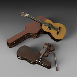 Guitar and violin