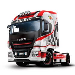 Italeri Camión expo. IVECO Hi-Way E5 Abarth 1/24 2