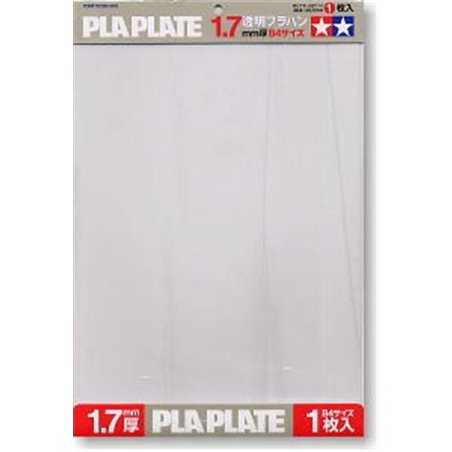 Pla Plate Clear 1,7mm (1 sheet)