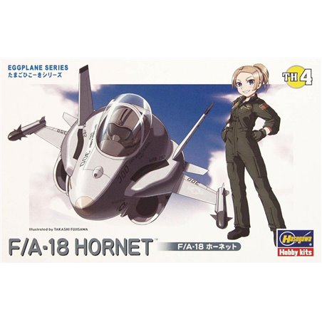 Hasegawa Model Kit Eggplane F/A-18 Hornet