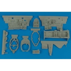 Spitfire Mk.IX cockpit set for Tamiya