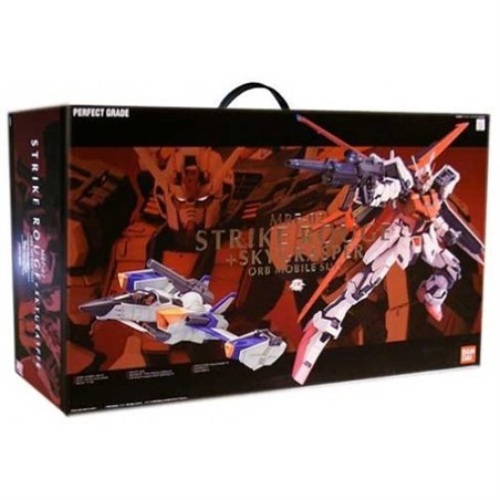 Bandai 1/60 Perfect Grade Strike Rouge + Skygrasper Gundam model kit