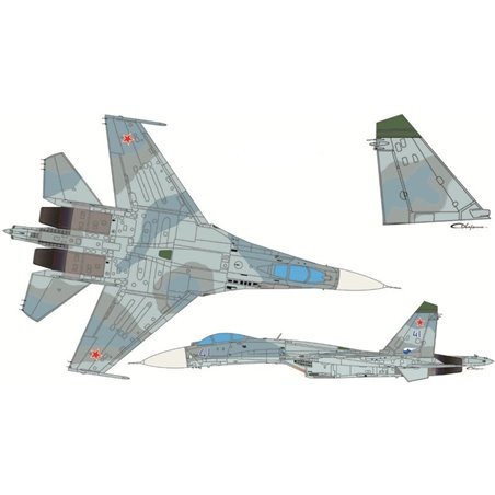 Set de Pinturas Modern Russian Air Force: SU-27