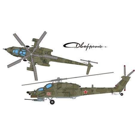 Set de Pinturas Russian Helicopters