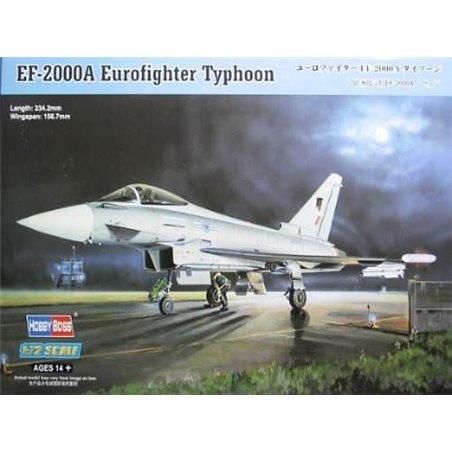 1/72 EF-2000A Eurofighter Typhoon (spanish decals)
