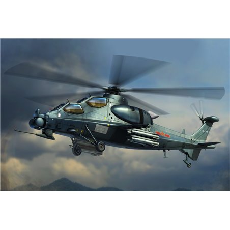 Maqueta de Helicoptero Hobby Boss 1/72 Chinese Z-10 Attack Helicopter