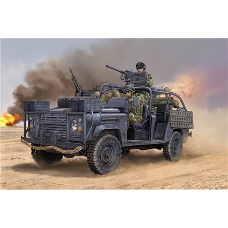 1/35 RSOV (Ranger Special Operations Vehicle) with Machine Gun Render Preview