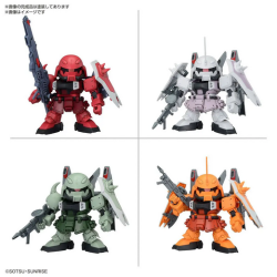 BB Senshi ZGMF Zaku Series Set 2
