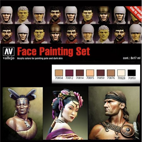 Model Color Set: Face Painting