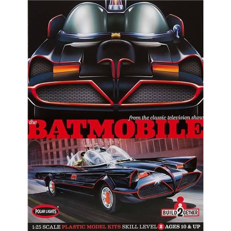 1/25 1966 TV Version Batmobile (2 coches)