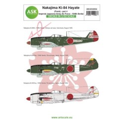 1/32 Nakajima Ki-84 Hayate (Frank) part 4 - Imperial Japanese Army Air Force 104th Sentai
