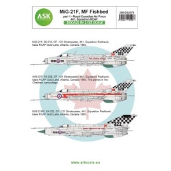 1/32 MiG-21F, MF Fishbed / CF-121 Redhawk program - Royal Canadian Air Force, 441. Squadron