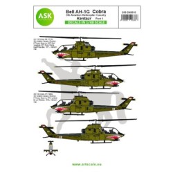 1/48 Bell AH-1G Cobra Kentaur 3th Aviation helicopter cavalry part 1