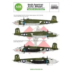1/48 B-25J Mitchell part 7 - US Dogface Squadron, Yahoudi, Mediterranean area