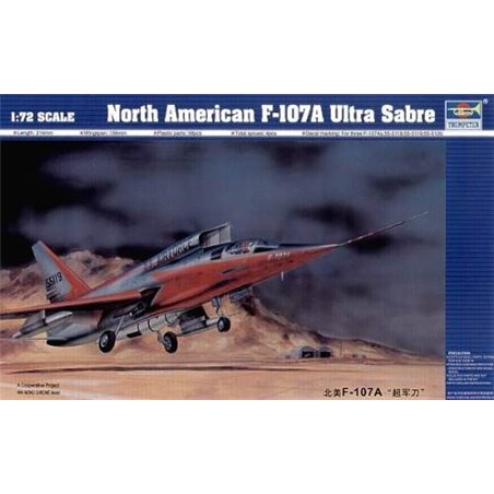 1/72 North American F-107A