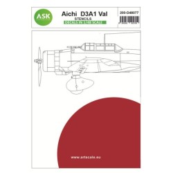 1/48 Aichi D3A1 Val - Stencils
