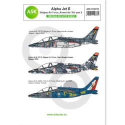 1/72  Alpha Jet E Belgian Air Force and Armeé de l´Air part 2