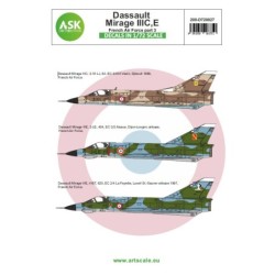 1/72  Mirage IIIC/E French Air Force part 3