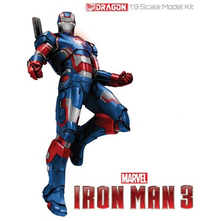 1/9 Iron Man 3 Iron Patriot (Pre-Painted)