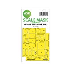 1/35 MH-60L Black Hawk one-sided express fit painting mask for Kitty Hawk