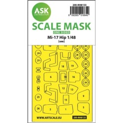 1/48 Mil Mi-17Hip one-sided express mask for AMK