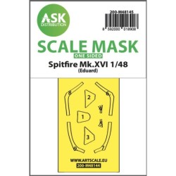 1/48 Spitfire Mk.XVI one-sided express fit mask for Eduard