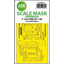 1/48 F-14A Tomcat double-sided express fit mask for Great Wall Hobby