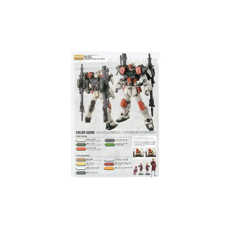 Bandai 1/100 MG Buster Gundam model kit