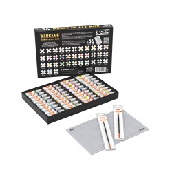 WARGAME PAINT IT ALL BOX 36 COLORS 3GEN 2